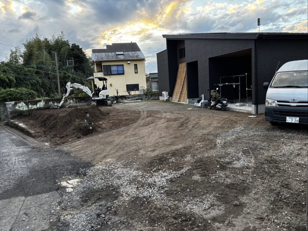 外構工事（Before）